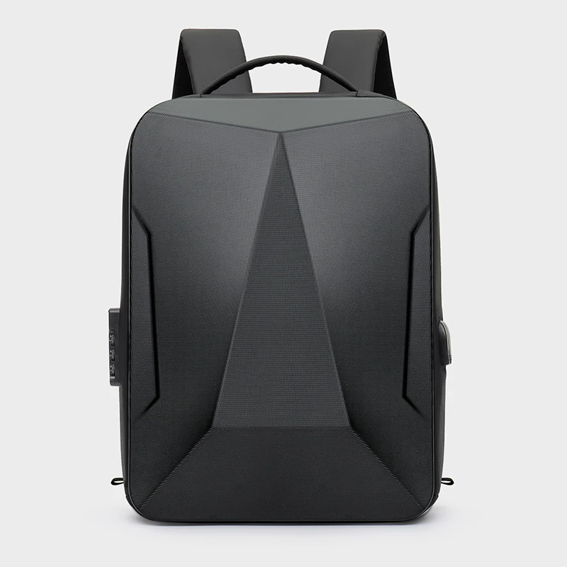 myco Erweiterbarer Computer-Rucksack für Herren, großes Fassungsvermögen, für Geschäftsreisen, Gepäcktasche, E-Sports-Spiel, Hartschalen-Rucksack 3