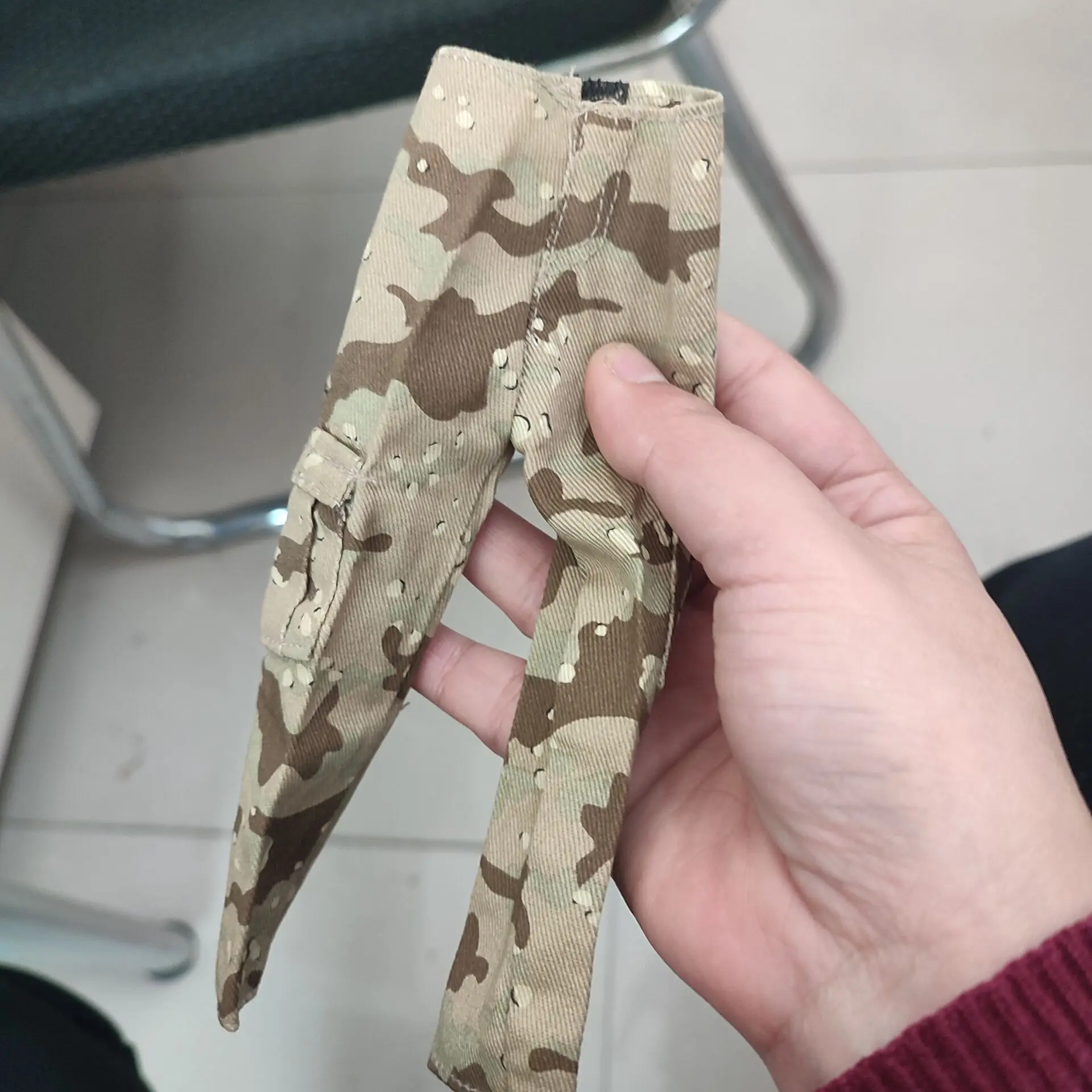 Akcesoria do ubrań w skali 1/6 US Military Soldier Pants Desert Kuwait Trousers USMC Uniform Fit 12Inch Body Action Figure Doll