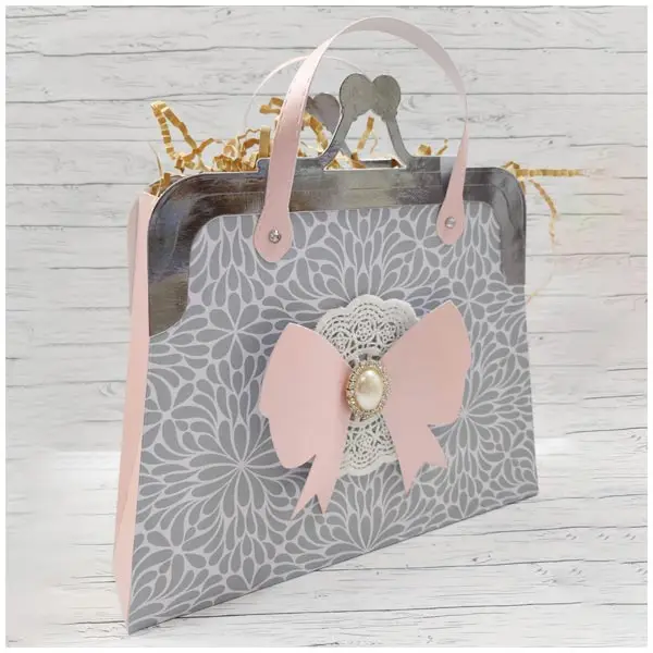 The Big Bow Frame Purse Die Set Metal Cutting Dies Scrapbooking Accessories Die Cut Embossing Frame Card Craft no Stamps