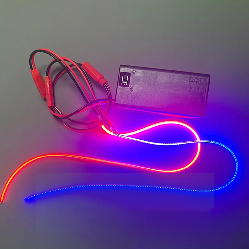 Creative DC3V LED COB Filament Flexible Lamp 3000K 6000K 110mm 190mm 300mm Bulb Parts LED Diode Decor With AA Batteries Box