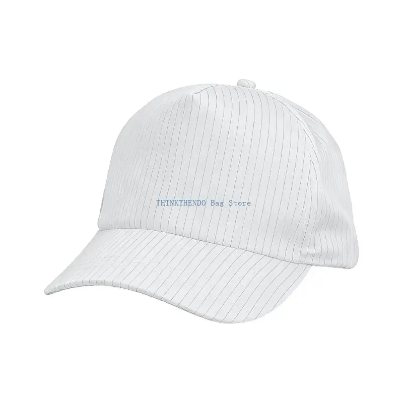 340D Workshop Headwear ESD Cap Breathable Semi Mesh Front Shade Polyester 56-60 for Cleanroom Lab and Inspection Duty