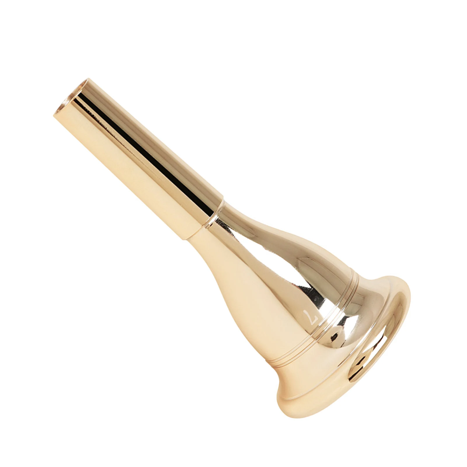 

1Pcs Delicate Tuba Mouthpiece Precision Molded Brass Construction Excellent Airtightness Loud Clear Sound Tuba Accessory