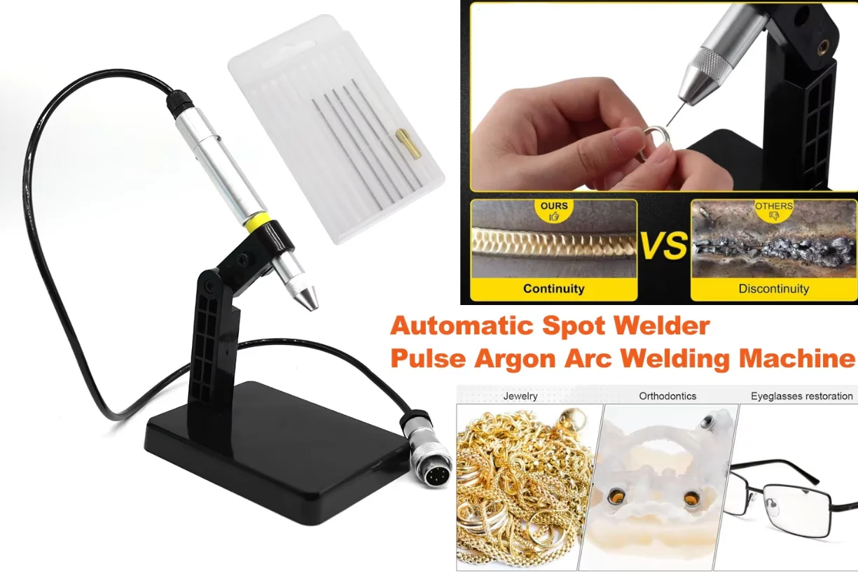 150A Jewelry Stainless Steel Spot La ser Welding Machine Automatic CNC Handheld Pulse TIG Welding Machine For Welding Jewelry