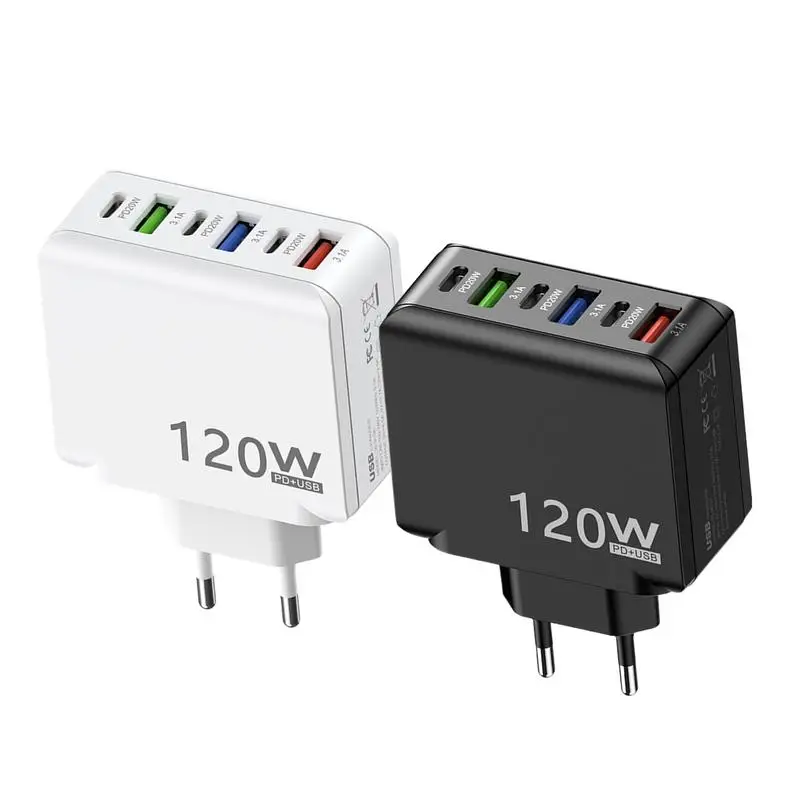3PD+3USB Charger Wa… - image
