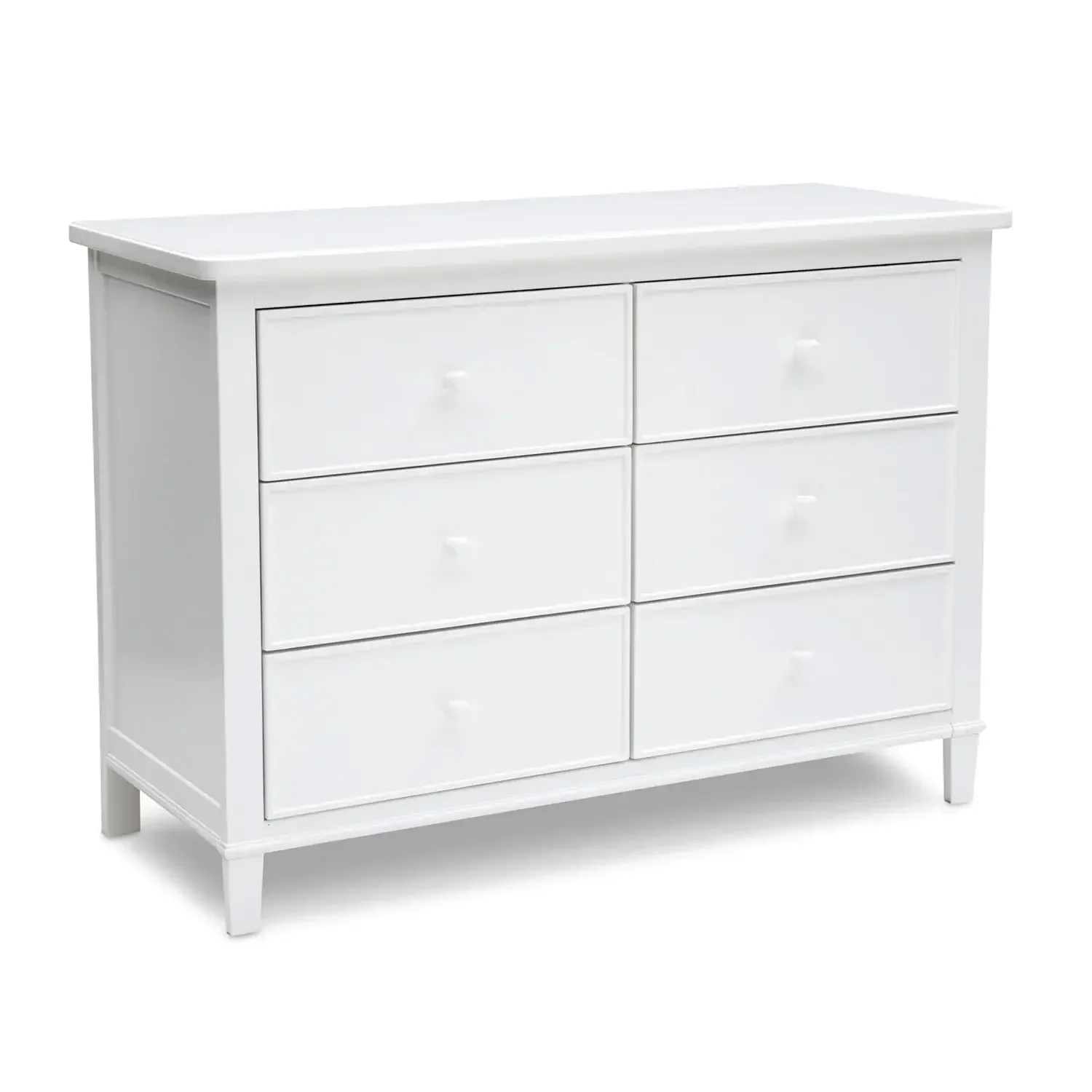 

Haven 6 Drawer Dresser with Interlocking Drawers - Greenguard Gold Certified, White