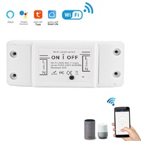 Tuya WiFi Switch DIY MINI Smart Home Switch Relay Module Smart Life APP Wireless Voice Remote Control Timer Switch Alexa