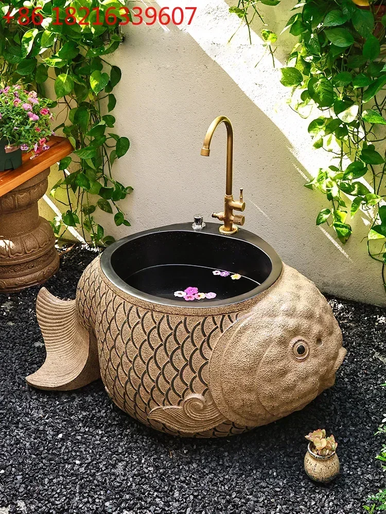 Garden Terrace Sink Washing Yard Mop Pool Balcony Washing Mop Sink