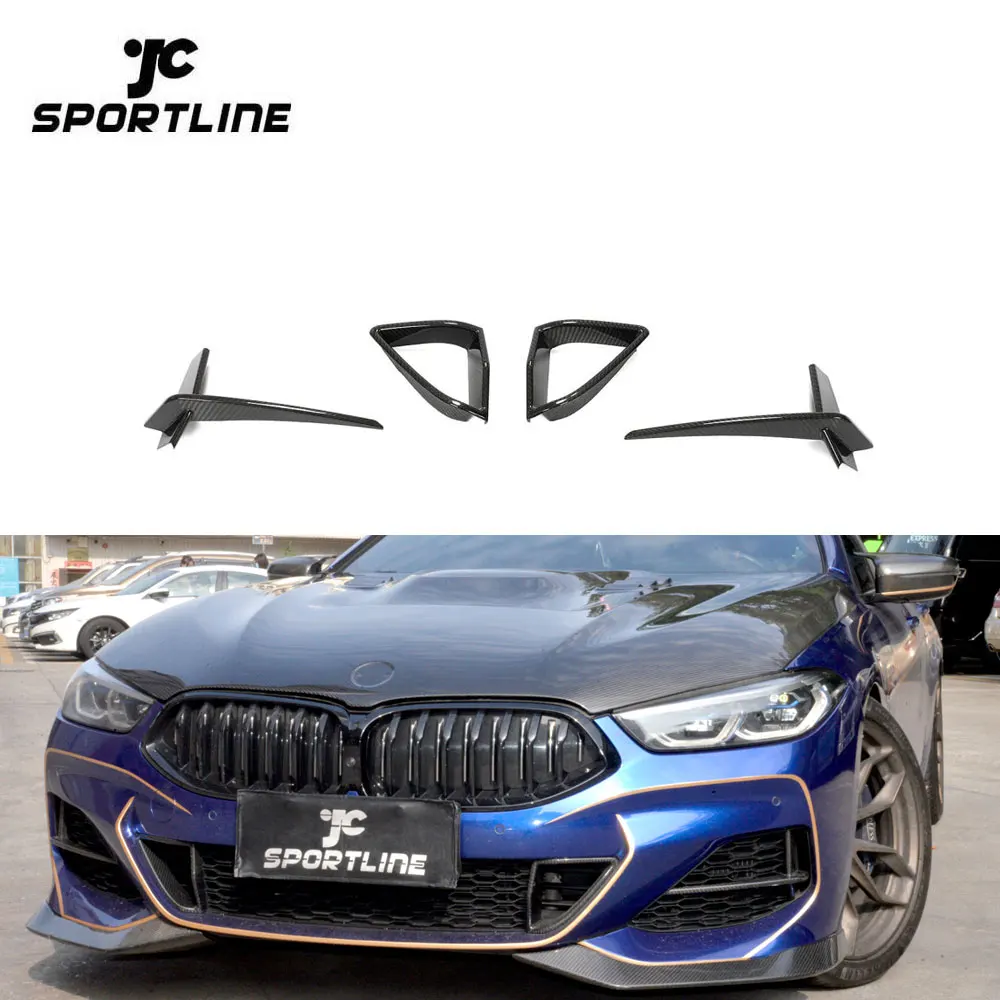 

Dry Carbon Fiber G15 Front Bumper Vents Kit For BMW G14 G15 G16 840i M850i M Sport 2021 2022