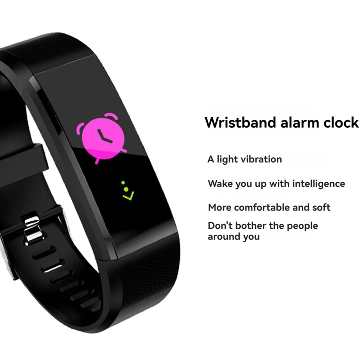 AT42 블루투스 스포츠 스마트 팔찌 방수 심박수 모니터링 보수계 스포츠 피트니스 활동 추적기