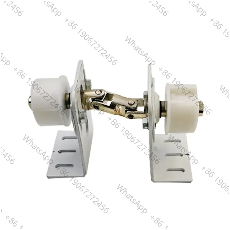 Motorized curtain bracket for 50mm Tube Motorized roller blinds accessories 90 degree L-shape bracket Driving Tube Connector