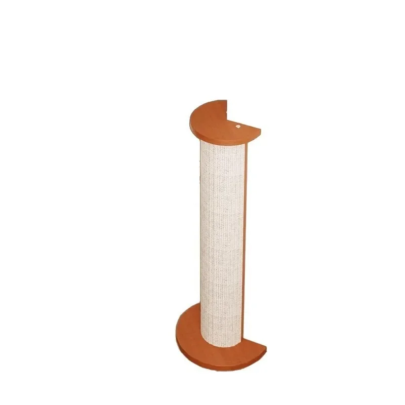 Solid wood sisal cat scratching board scratching column vertical climbing frame scratching frame
