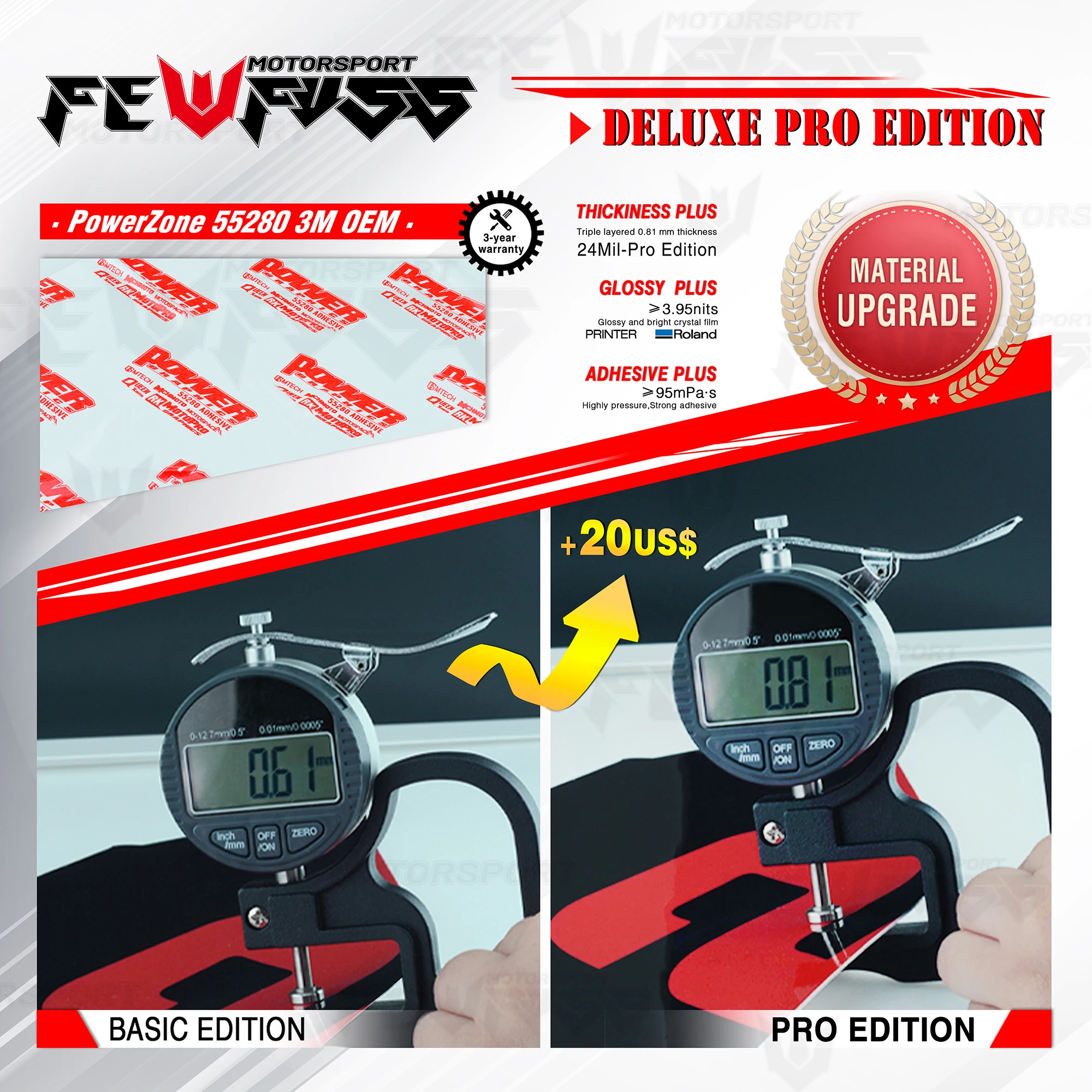 Fewfuss الرسومات دراجة نارية الشارات الفينيل التفاف لياماها WRF 250 400 426 1998 1999 2000 2001 2002