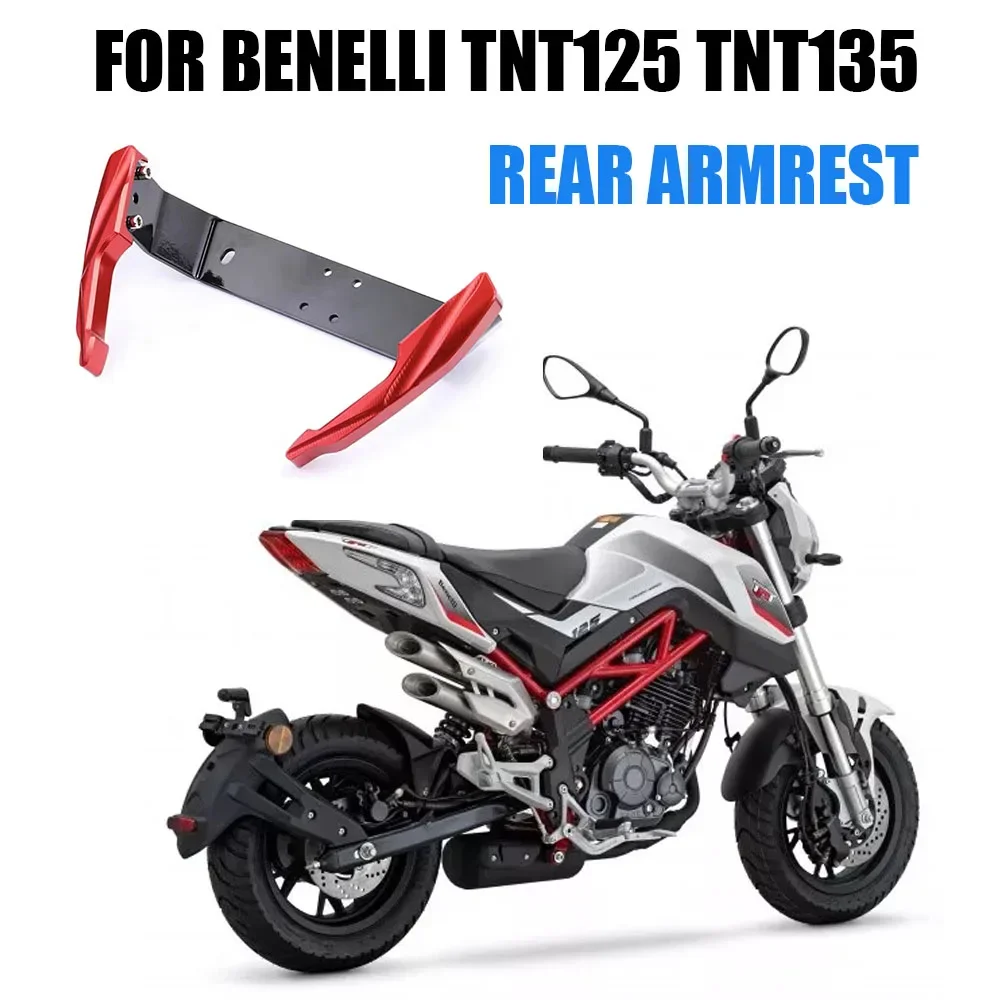 

Motorcycle Accessories For Benelli TNT125 TNT 125 TNT135 TNT 135 Rear Armrest Rear Rack