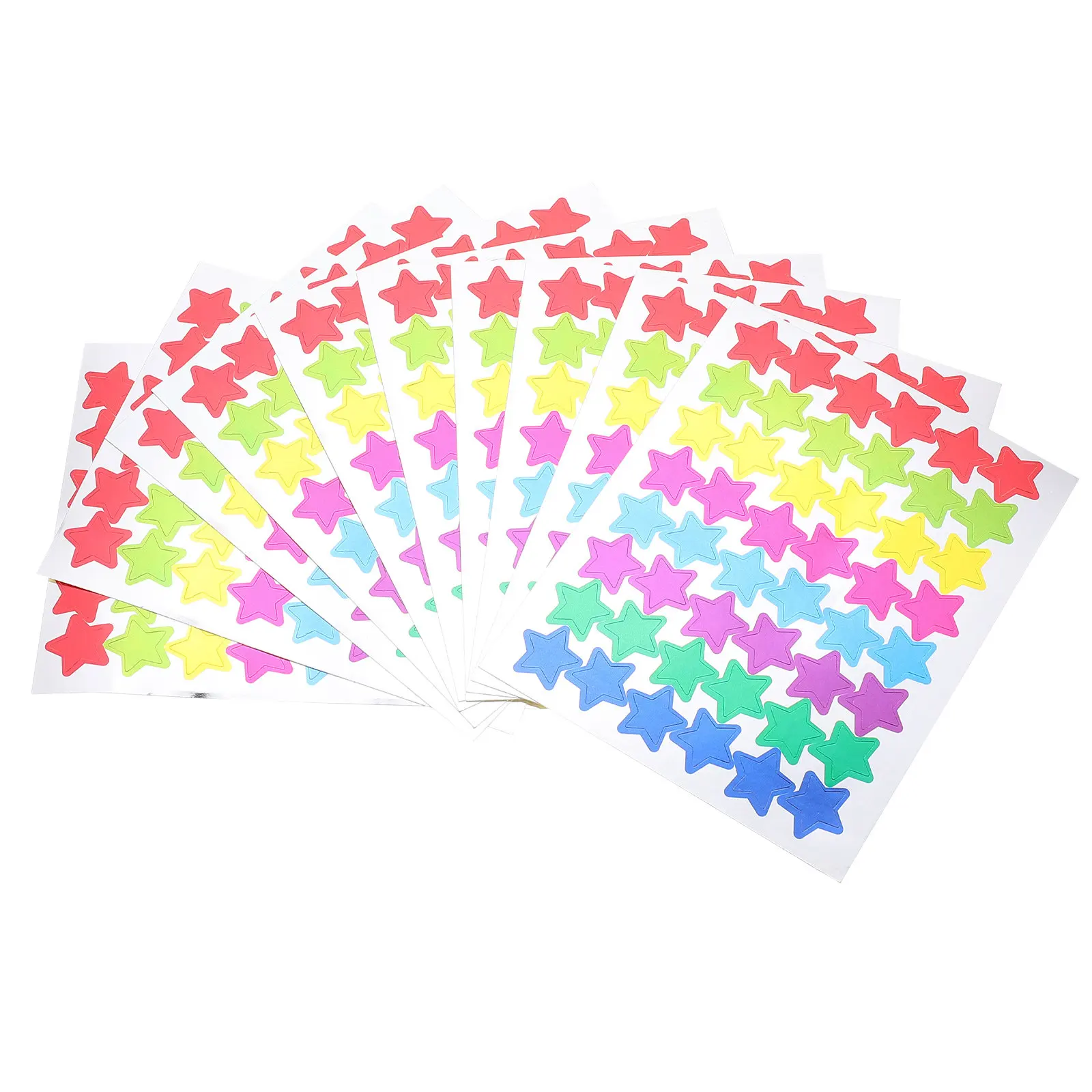 

30 листов премиальных легких наклеек-звездочек для детей, самоклеящиеся декоративные стикеры-звездочки для учителей, родителей, творчества