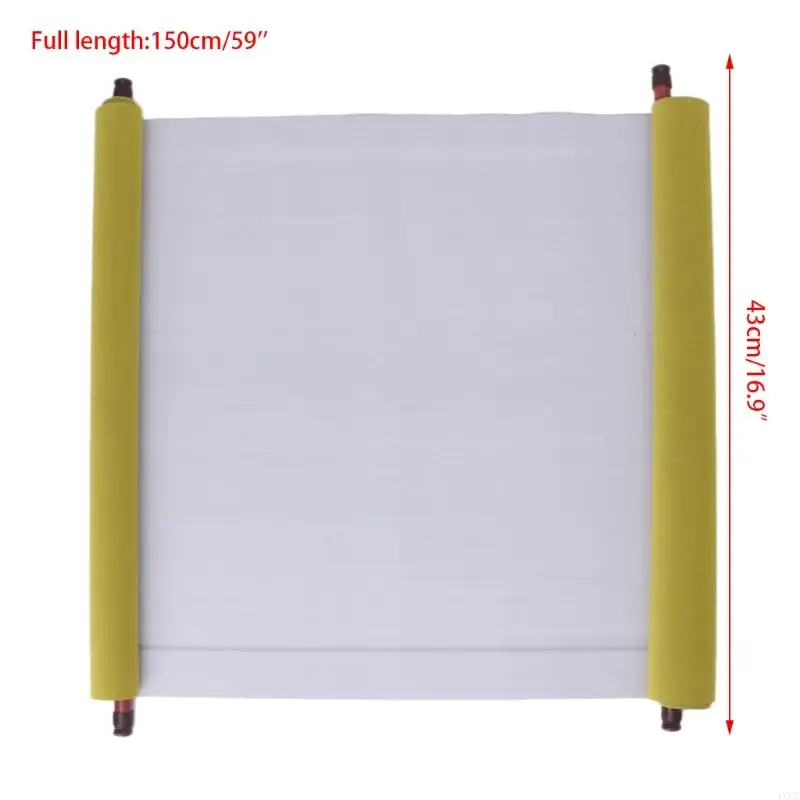 재사용 가능한 빈 중국 서예 물 종이 천 마술 천 빈 쓰기 천 롤 강력한 물 흡수 빠르게 건조