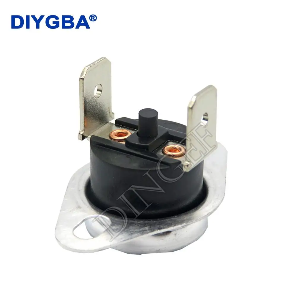 1PCS KSD301 KSD303 10A 45 ~ 150 C Degrees Celsius Manual Reset Thermostat Normally Closed Temperature Switch Temperature Control