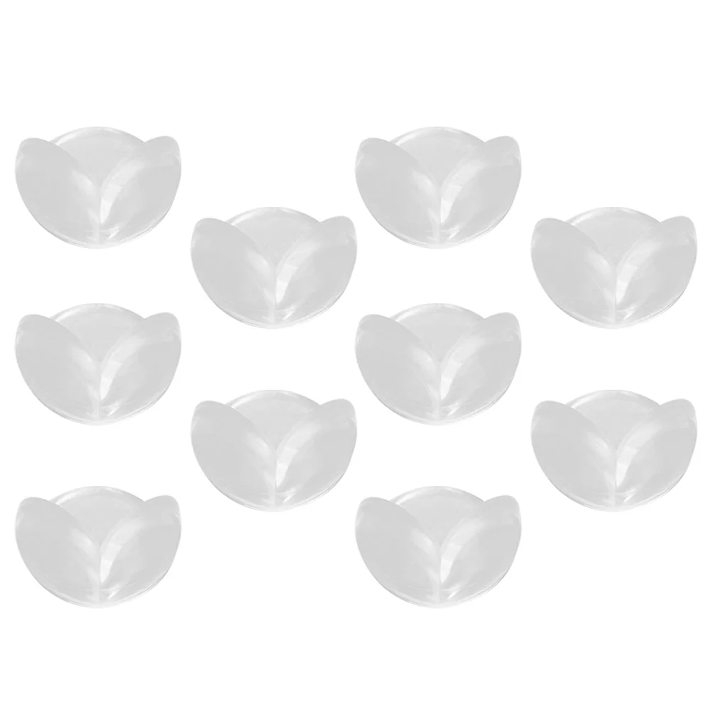 ตัวป้องกันมุมเฟอร์นิเจอร์ 10 ชิ้น แบบใส ป้องกันเด็ก สำหรับขอบโต๊ะ ขอบเฟอร์นิเจอร์ กาวติดแน่น ติดตั้งง่าย ใช้ในบ้าน