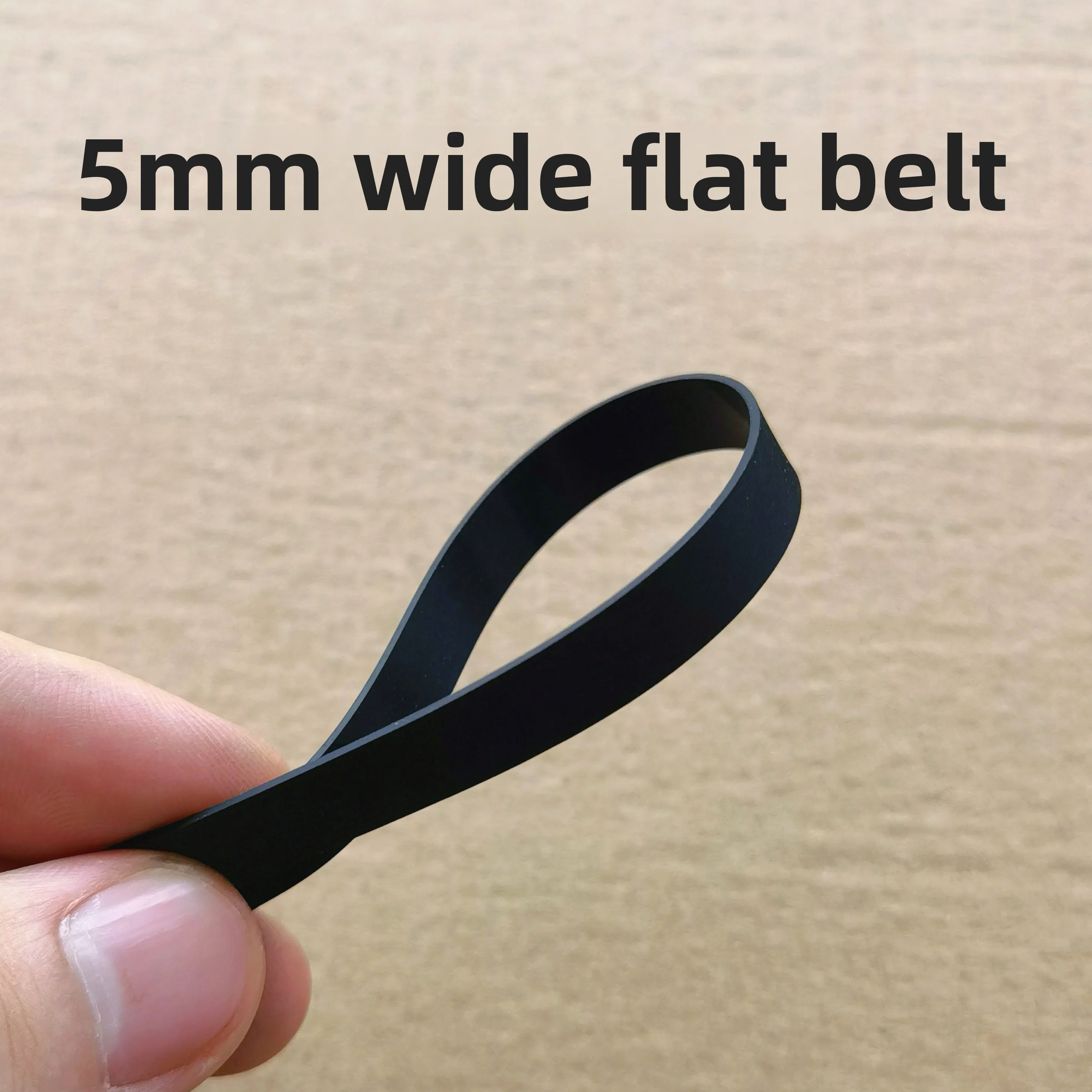 

Плоский кожаный ремень шириной 5 мм, 1 шт., стереодержатель для карт, магнитофон, проигрыватель виниловых пластинок, магнитофон, ремень с плоским приводом.