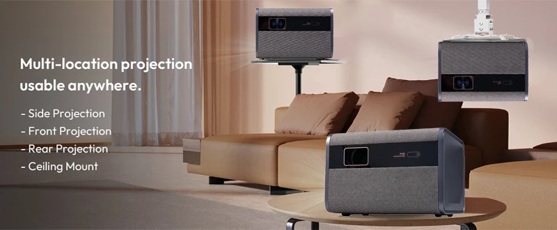 DITONG J10 Projektor Native 1080P 4K-Unterstützung Autofokus 3500 ANSI WiFi 6 Bluetooth 5.4 Android Smart Home Theater Outdoor-Kino – Detail 11