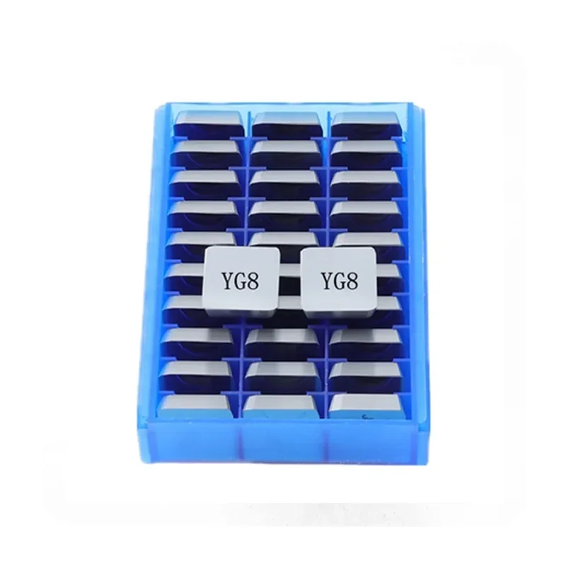 30pcs 4160511 CNC Milling Carbide Inserts YT14 YG8 YG6 YW2 YT15 YW1 Machine Clip Milling Blade Brazed Carbide Tips