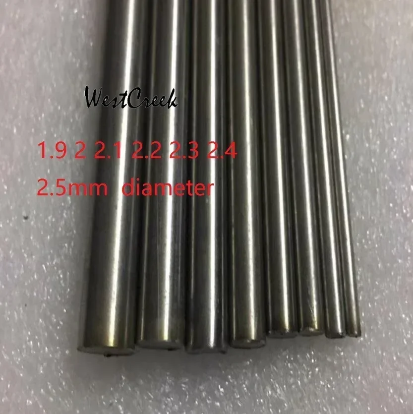 WESTCREEK 1.9-2.5mm 304 stainless steel round solid rod ss304 bar straight stick SUS304 fine round rod spring steel wire