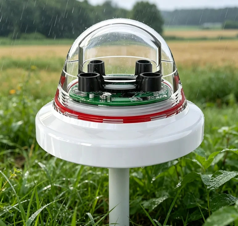 Optical Rain Gauge For Agriculture Forestry Research Real-Time Rainfall Meteorological Environmental Monitoring Sensor
