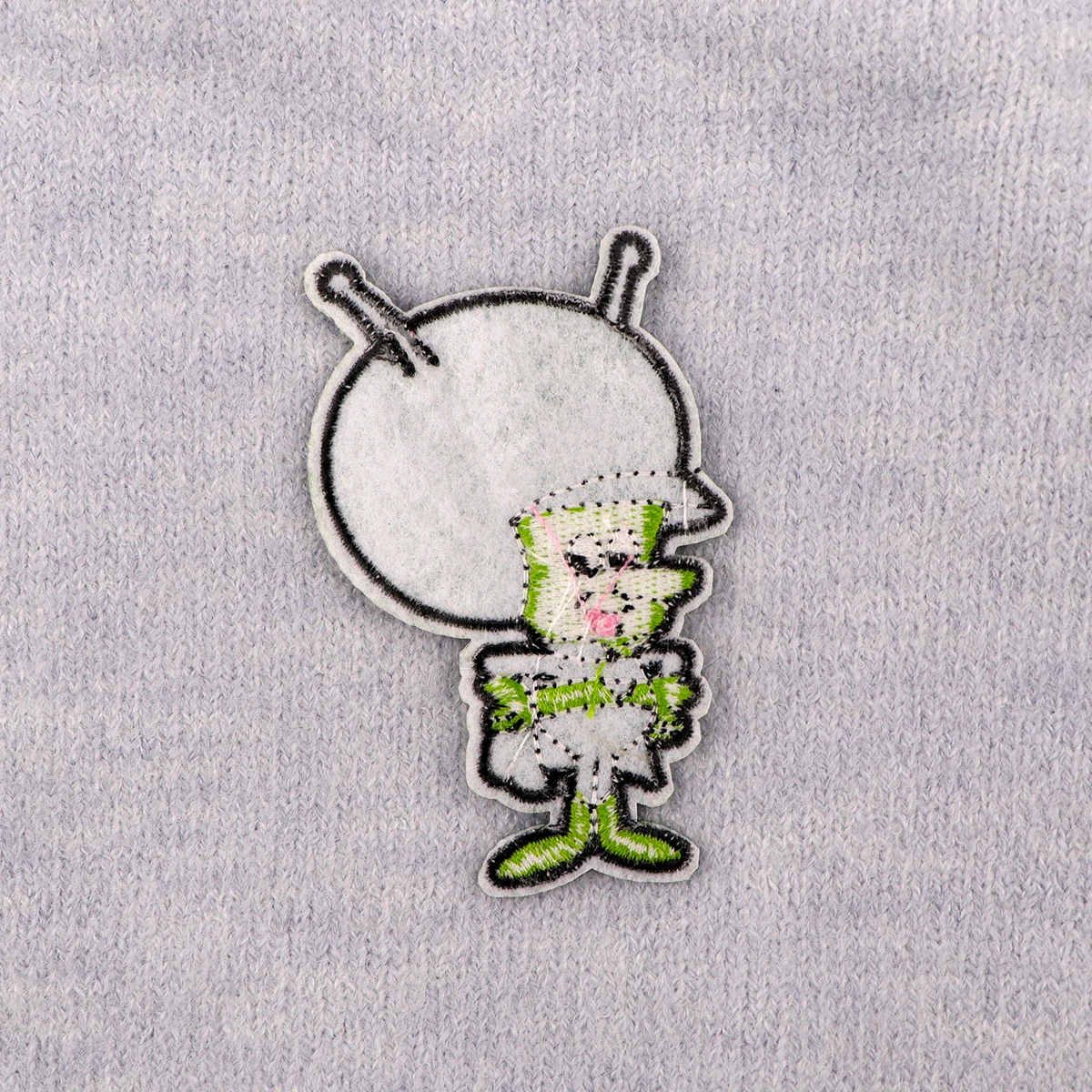 Cute Alien Patches for Clothing Cartoon Embroidered Patches on Clothes Stickers DIY Ironing Appliques Jacket Jeans Stripes