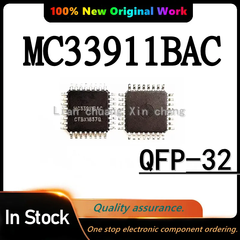 100% Original MC33911BAC SC33911BAC QFP-32 Chipset