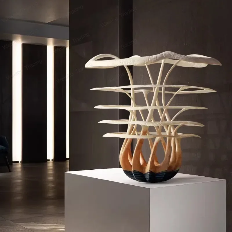Abstract carving ornaments Hotel clubhouse Sales office Model room Entrance Soft decoration High-end sculpture art installation
