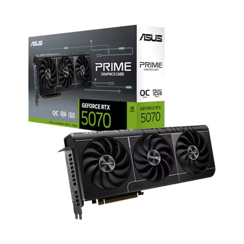 Asus Prime Geforce Rtx 5070 Oc D7 12Gb Daewon Cts (الموزع)