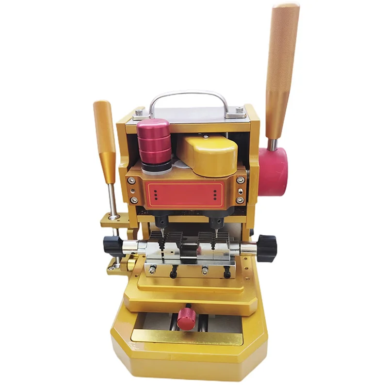 

002-PRO Flat milling and vertical milling integrated key cutting machine universal fixture multi-track key super C key