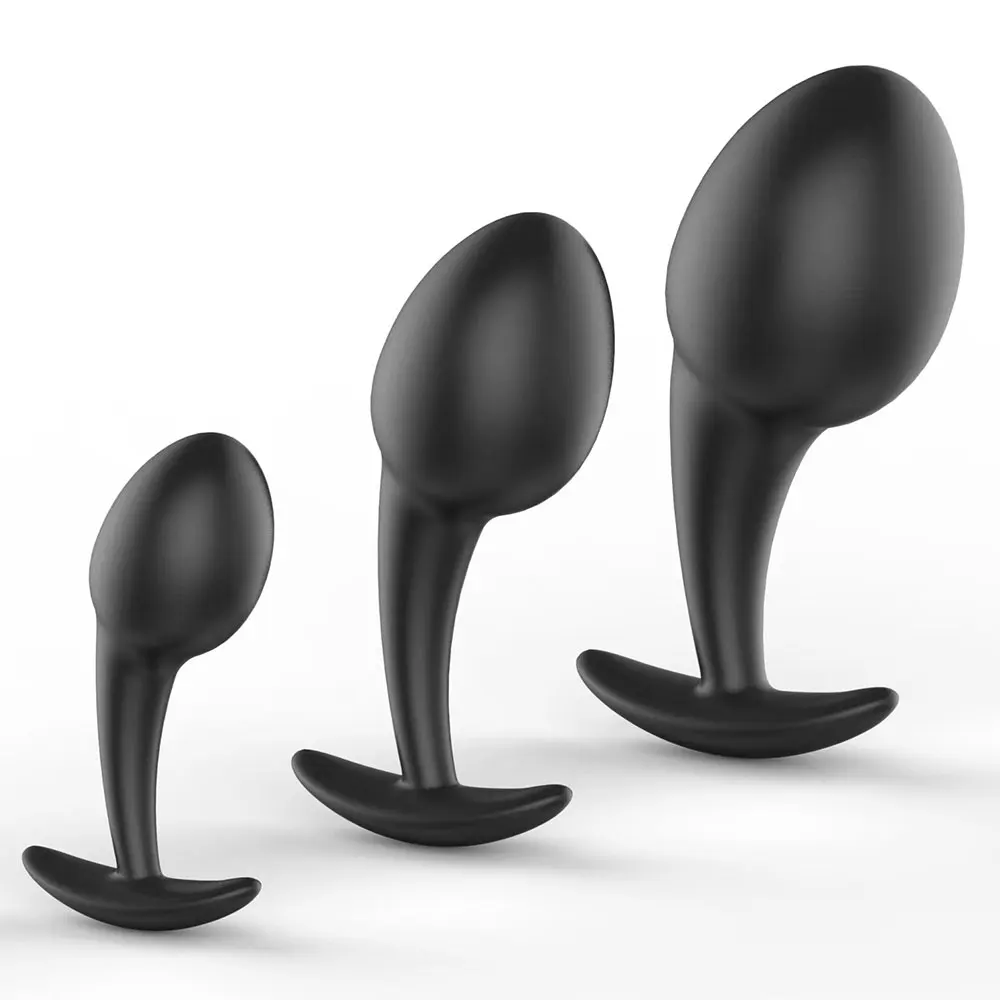 3Size Tadpole Anal Plug High Quality Silicone Butt Plug Female Masturbator Products Prostate Massager Erotic Sex Toys for Couple