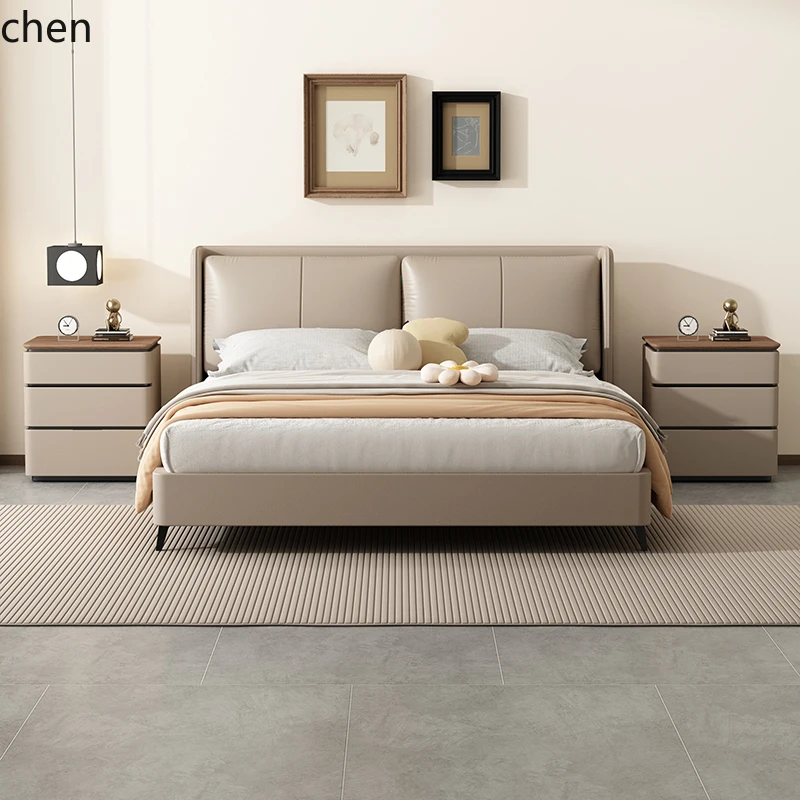 HTT طاولة بجانب السرير جديدة مكونة من ثلاث طبقات لتخزين غرفة النوم الحديثة وخزانة بجانب السرير فاخرة وخفيفة الوزن #4