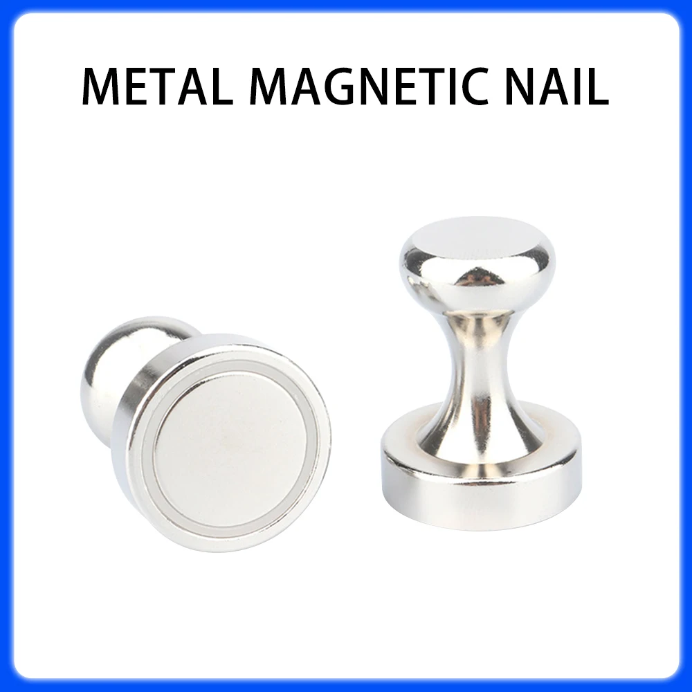 Pregos magnéticos de metal d16x20, unhas magnéticas fortes d11x13mm, pastas de geladeira, placa branca, escritório, ímã poderoso, percevejo d12 * 16