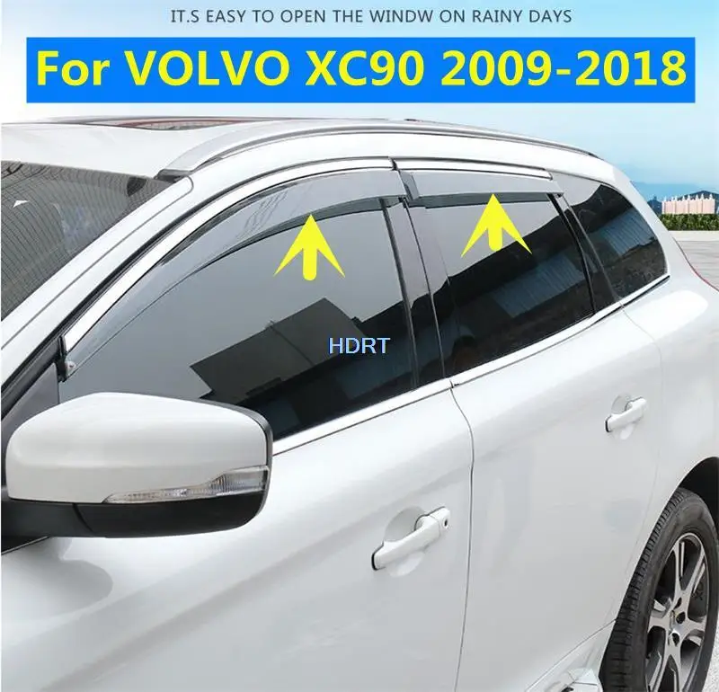 

4 шт., пластиковые накладки на вентиляционные отверстия для VOLVO XC90 2009-2018