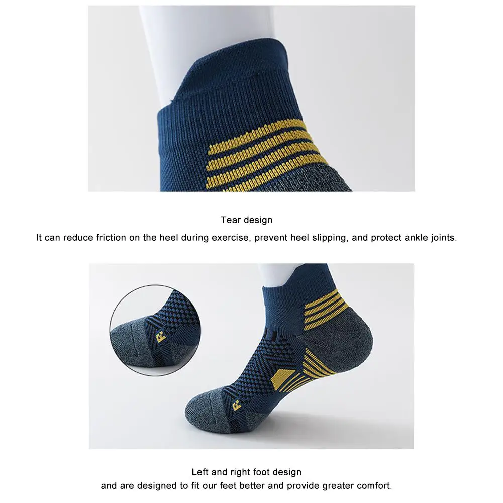 Sport School Fashion Socks For Men Antibacterial Basketball Climbing Sock Summer Compression Nano Copper Sport Socks For Running