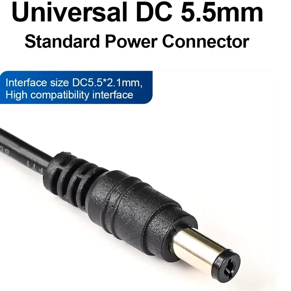 Camera Power DC12V2A Adapter Camera Power Waterproof High Temperature Security Monitoring Endurance CCTV Camera Charger