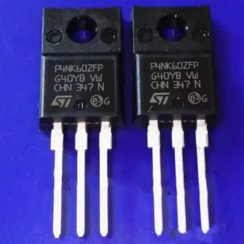 10PCS/STP4NK60ZFP P4NK60ZFP TO220F Original Genuine Goods in Stock