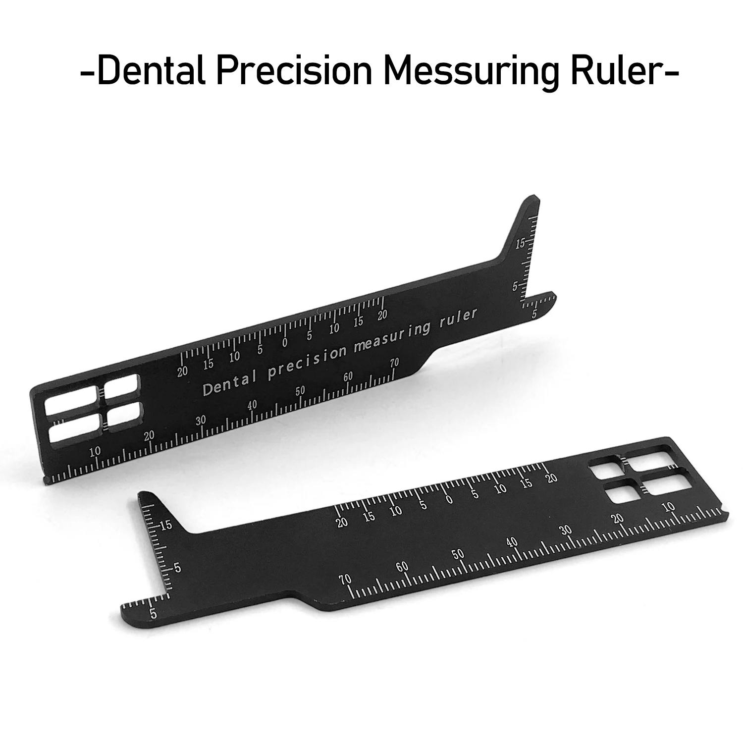 1 Pc WellCK Dental Precision Measuring Ruler Medical Tool Span Measure Scale Endodontic Instruments Dentistry