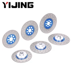 Dia 105mm-125mm Double Sided Vacuum Brazed Fast Cutting Shaping Grinding Wheel With Removable Flange For Cutting Granite Marble