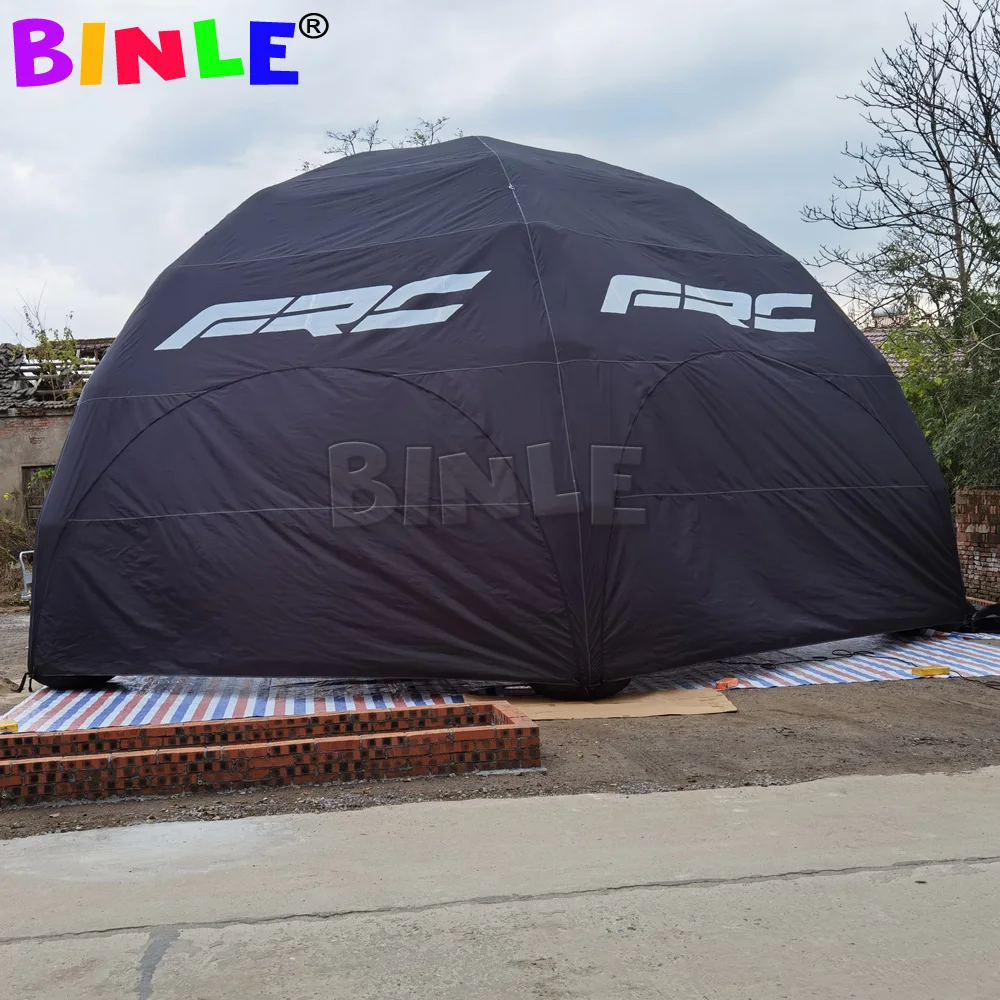 

Promotional Custom Outdoor 6 Legs Inflatable Spider Dome Tent Shade Canopy Gazebo Full Covered Event Station For Advertising