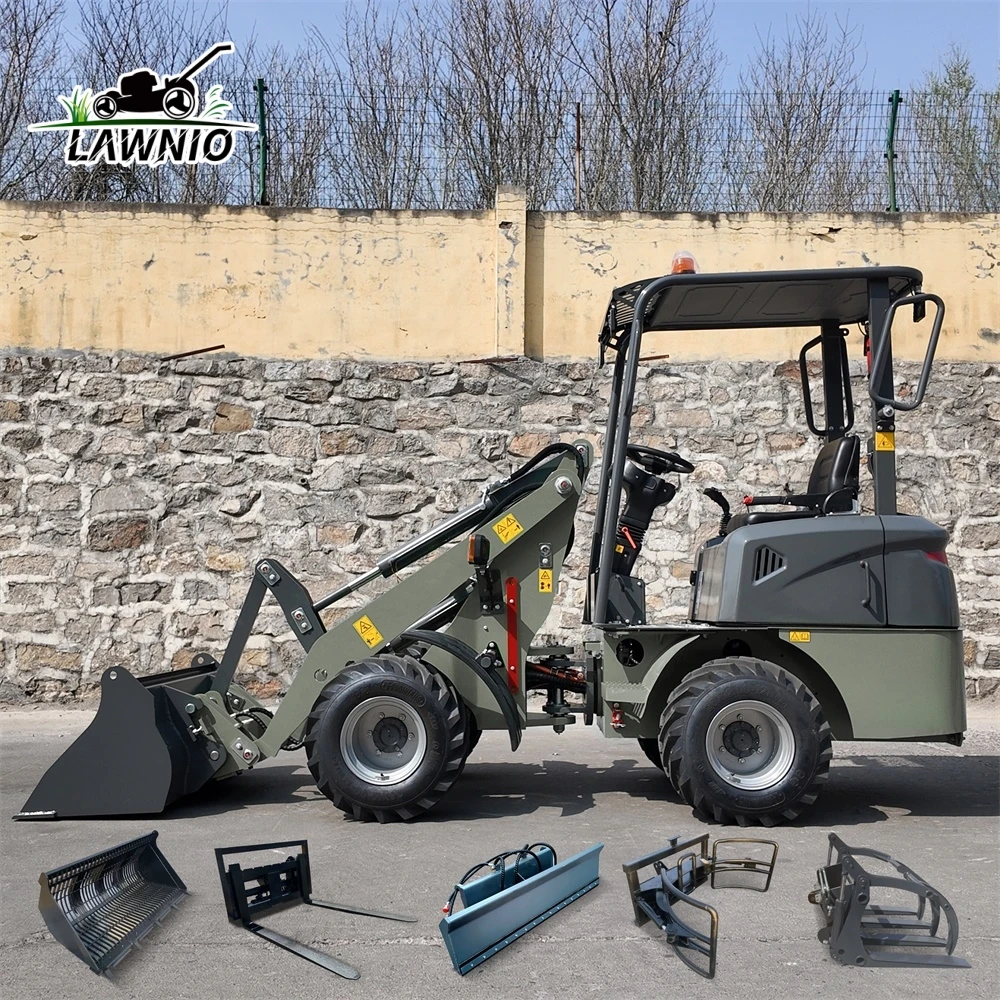 Premium Configuration Electric Loader  with 2110mm Dump Height and High Efficiency for Use in Landscaping Wheel Loader