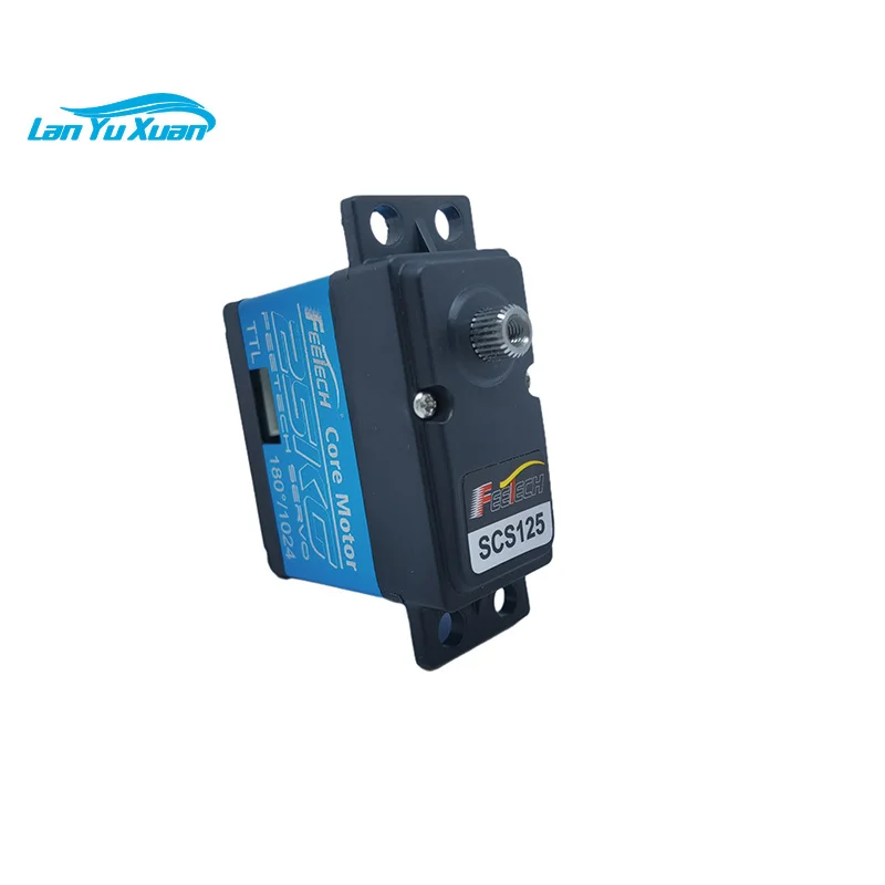 7.V Standard Size DIY Robot Servo Motor RC Project 25Kg TTL Serial Bus Control Feedback 300 Degree Metal Gear Includes USB Cable