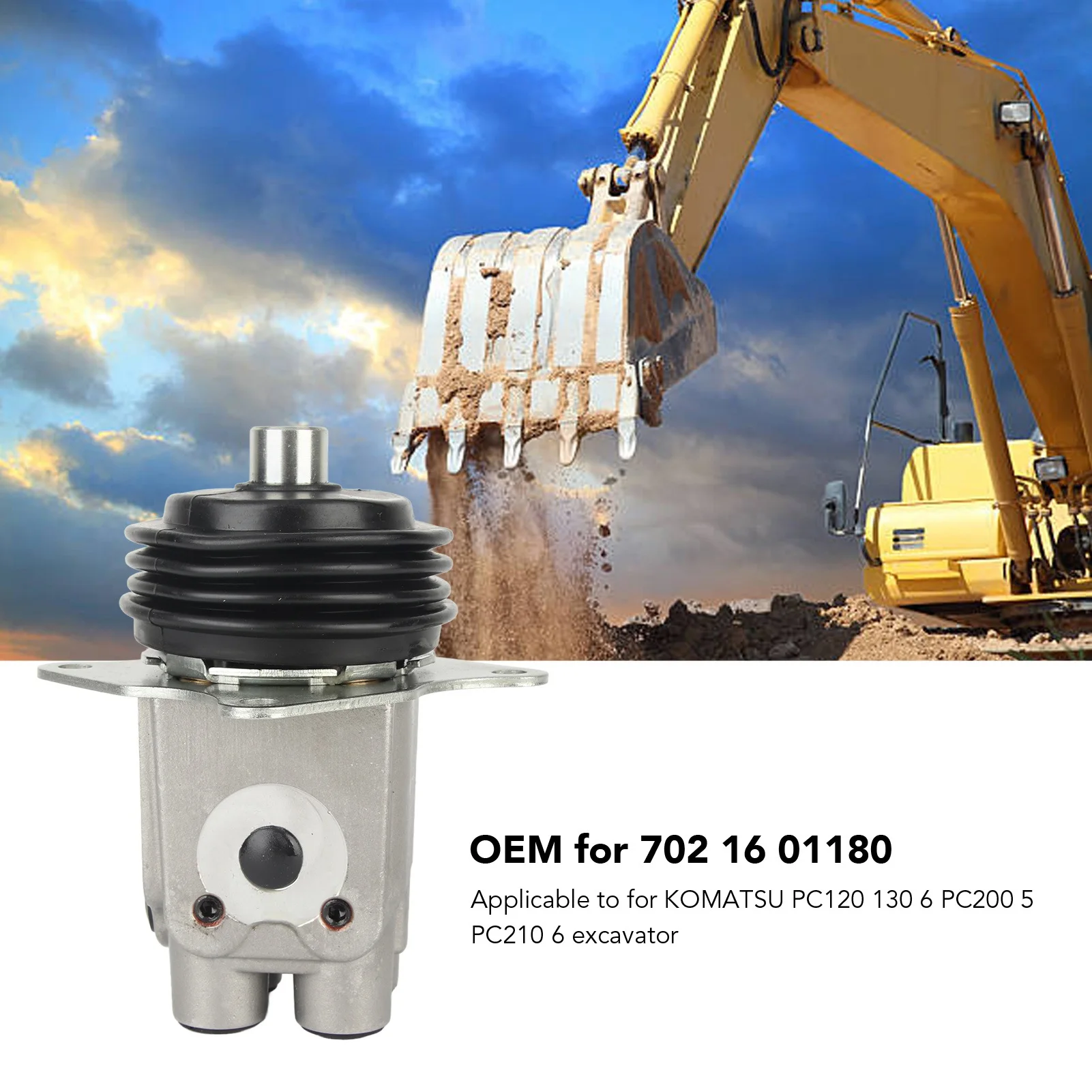 掘削機ジョイスティックハンドルコントロールバルブ 702 16 01180 コマツ PC120 130 6 PC200 5 PC210 6 ジョイスティックバルブ