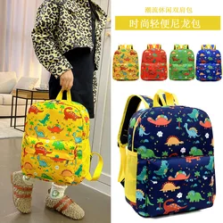 Mochila de dinosaurio para niños y niñas, bolso escolar de moda para guardería, mochila bonita para niños pequeños