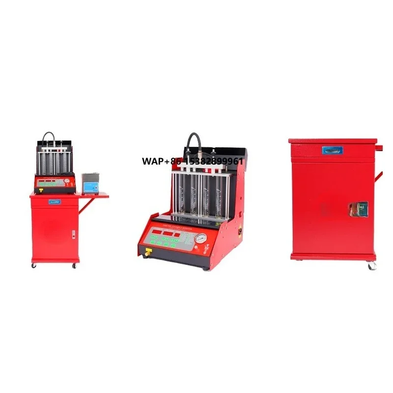 

4-Cylinder Ultrasonic Auto Tester Fuel MPI Petrol Injector Diagnostic Tool 1 Year Warranty for Car and Cleaners