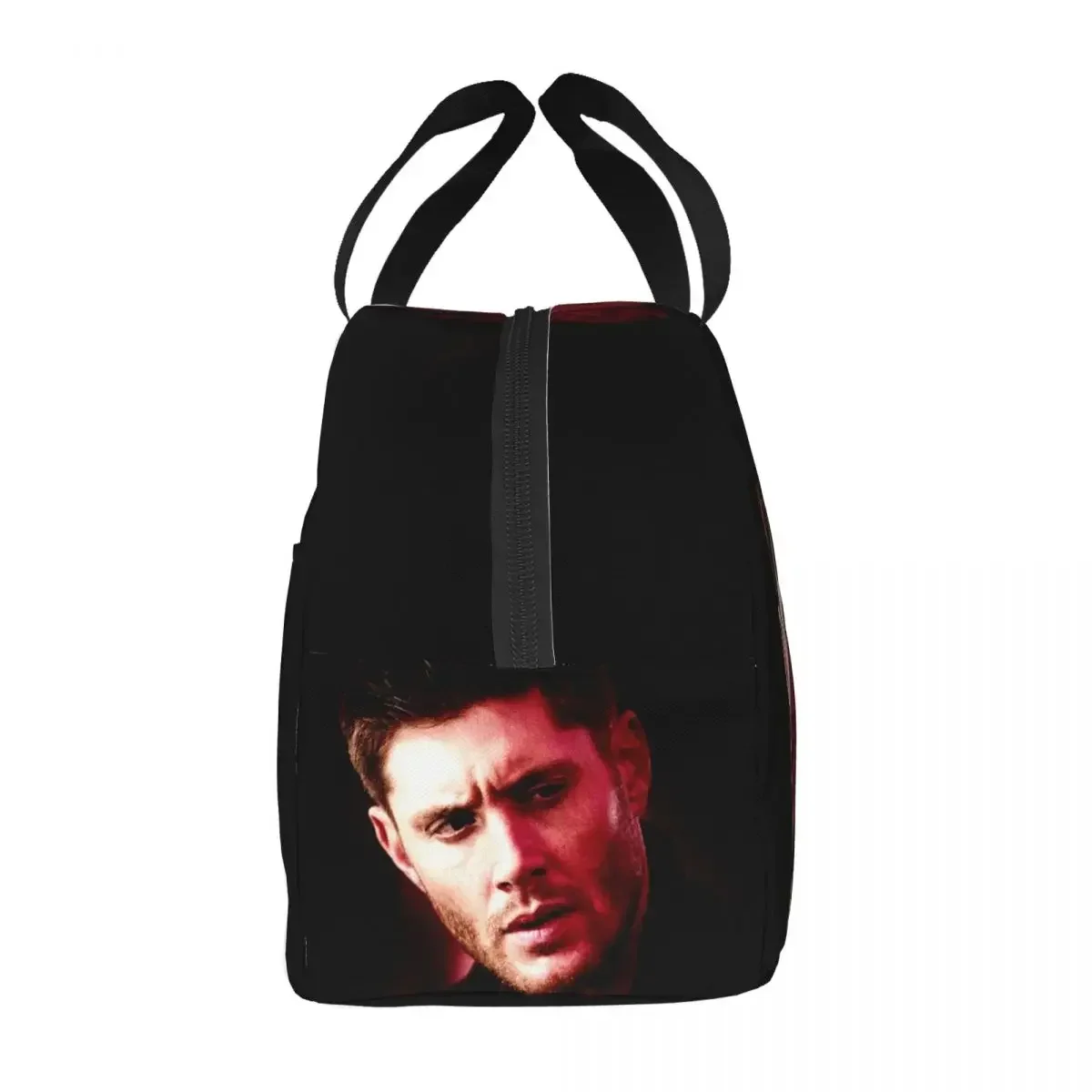 Supernatural Dean Winchester Insulated Lunch Bag for Women Portable Thermal Cooler Bento Box School Work Picnic Travel Food Bags