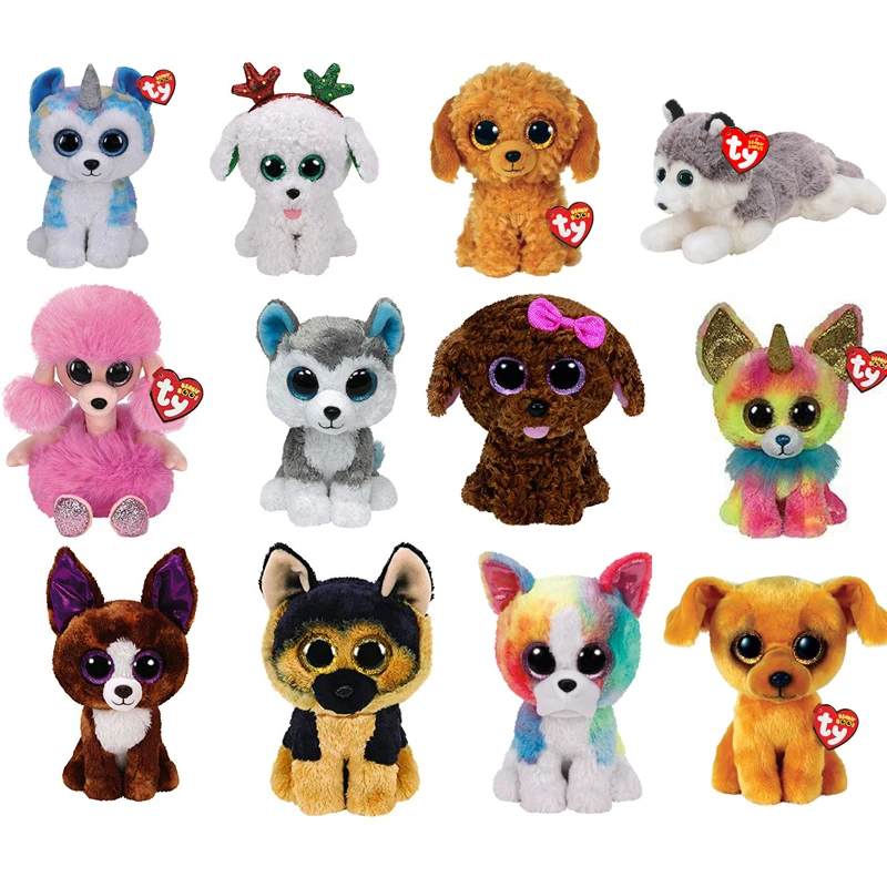Ty Beanie Boos Perro Peluche Animal Juguetes Rellenos