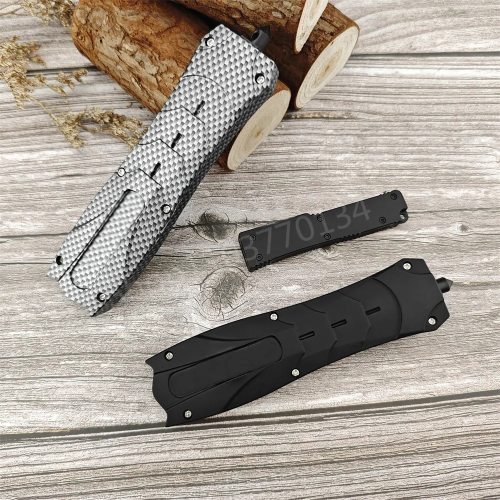 Outdoor Knife Pocket Knife 440C Blade ABS / Aluminum Alloy Handle Halloween Gifts Camping Hiking Survival Hunting Tools