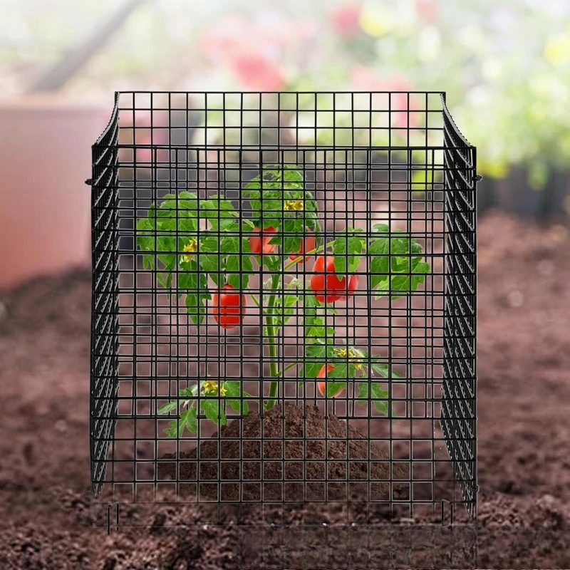 12-Inch plant protective cover Anti-animal gnawing Protection Plant Shrub Vegetable Metal protective net